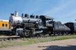 UP 4455 is seen on display at the Colorado Railroad Museum